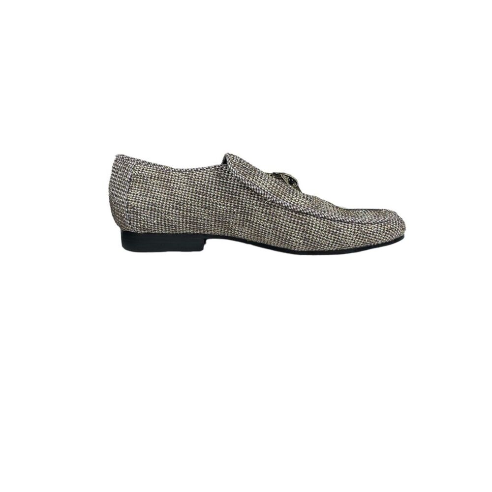 🛑SOLD🛑Kurt Geiger London Hugh Herringbone Loafers Mens Size 8 (41) - Picture 2 of 14